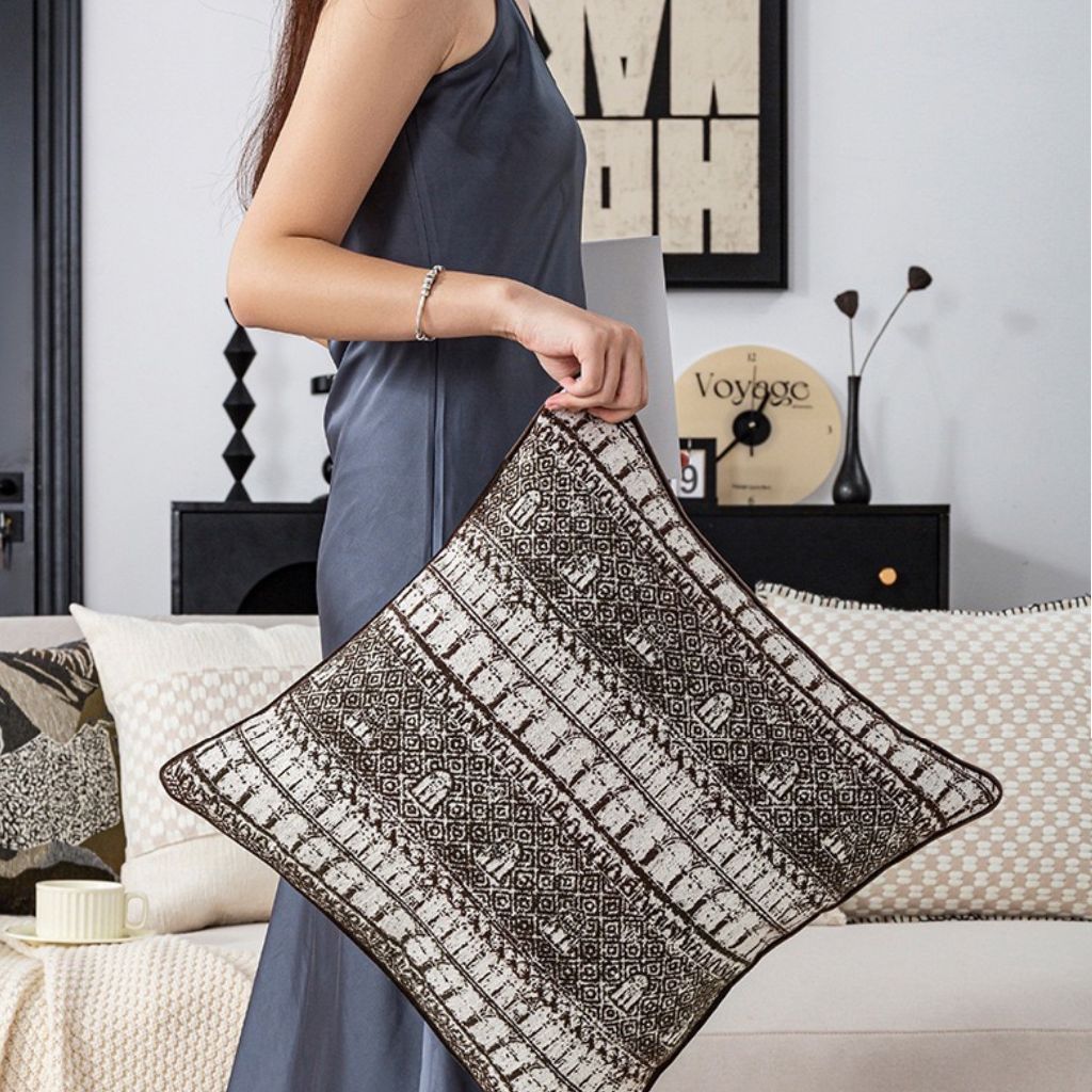 Ancient Stonework Throw Pillow Cover