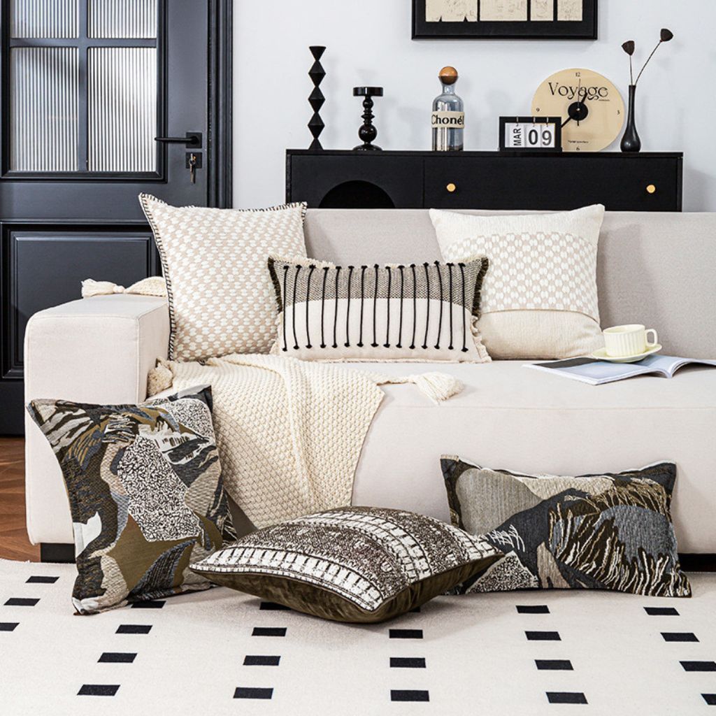 Ancient Stonework Throw Pillow Cover