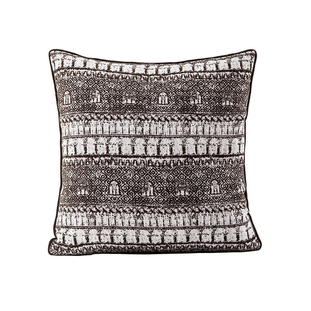 Ancient Stonework Throw Pillow Cover