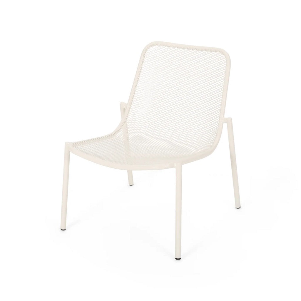 Brenner Outdoor Modern Dining Chair (Set of 2)