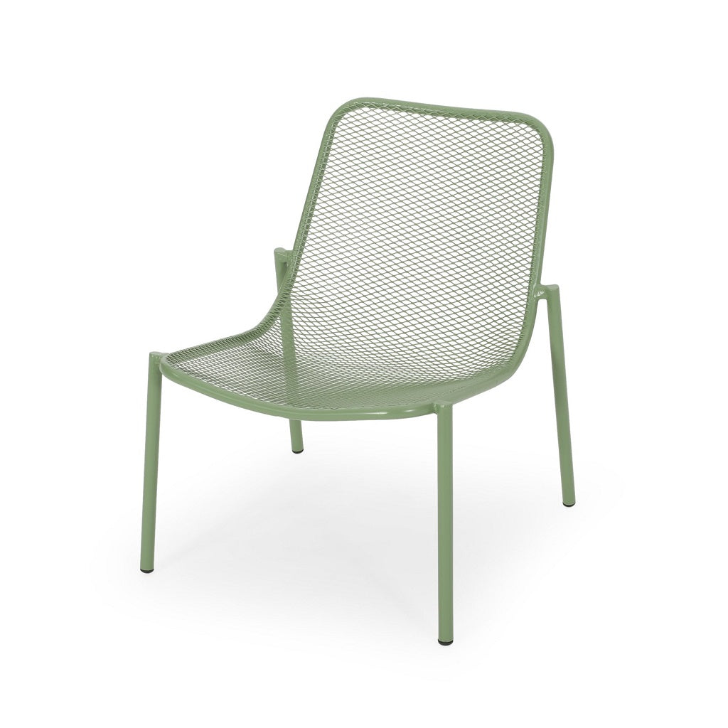 Brenner Outdoor Modern Dining Chair (Set of 2)