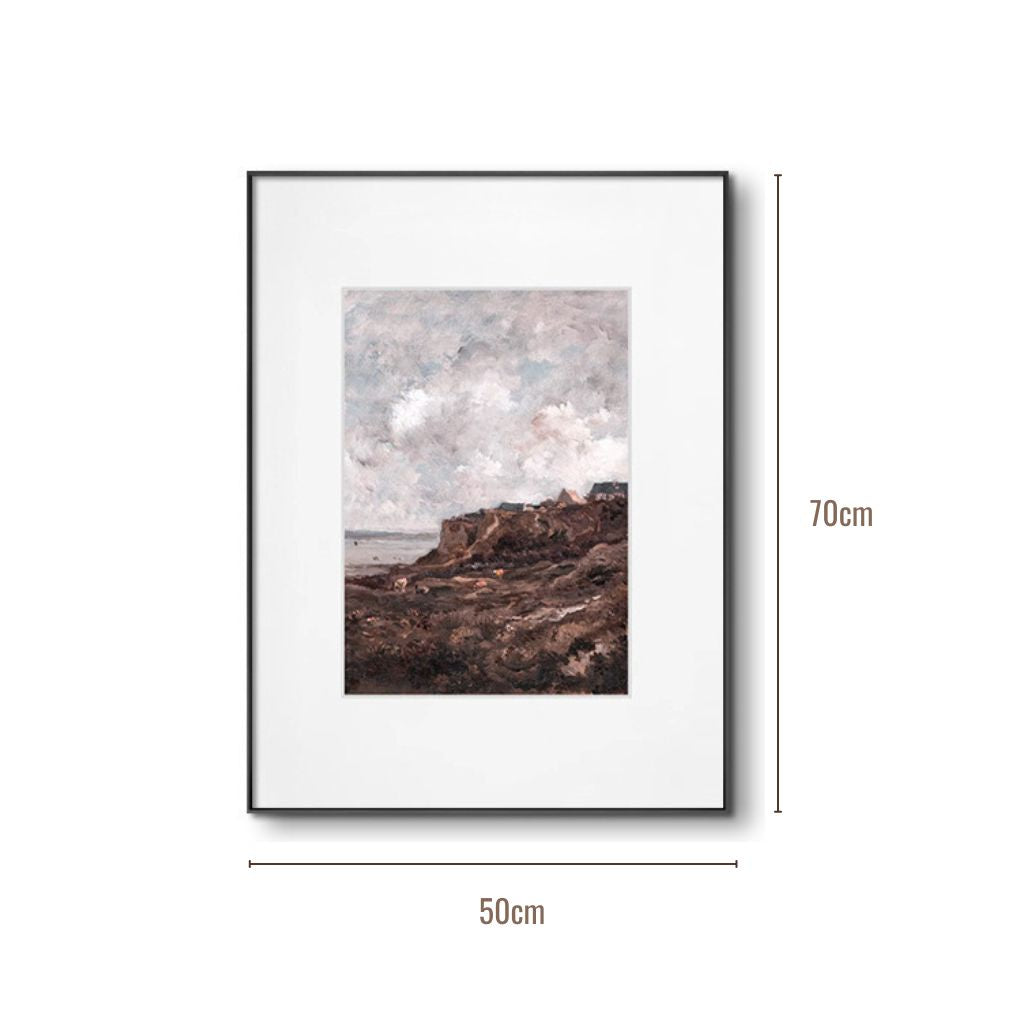 Coastal Serenity Aluminium Framed Print