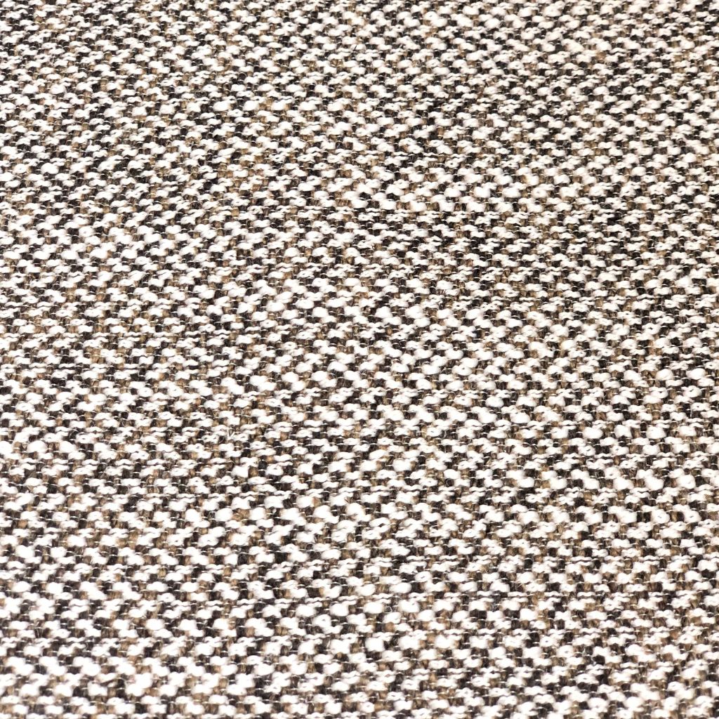 Dark Brown Woven Textured Throw Pillow Cover