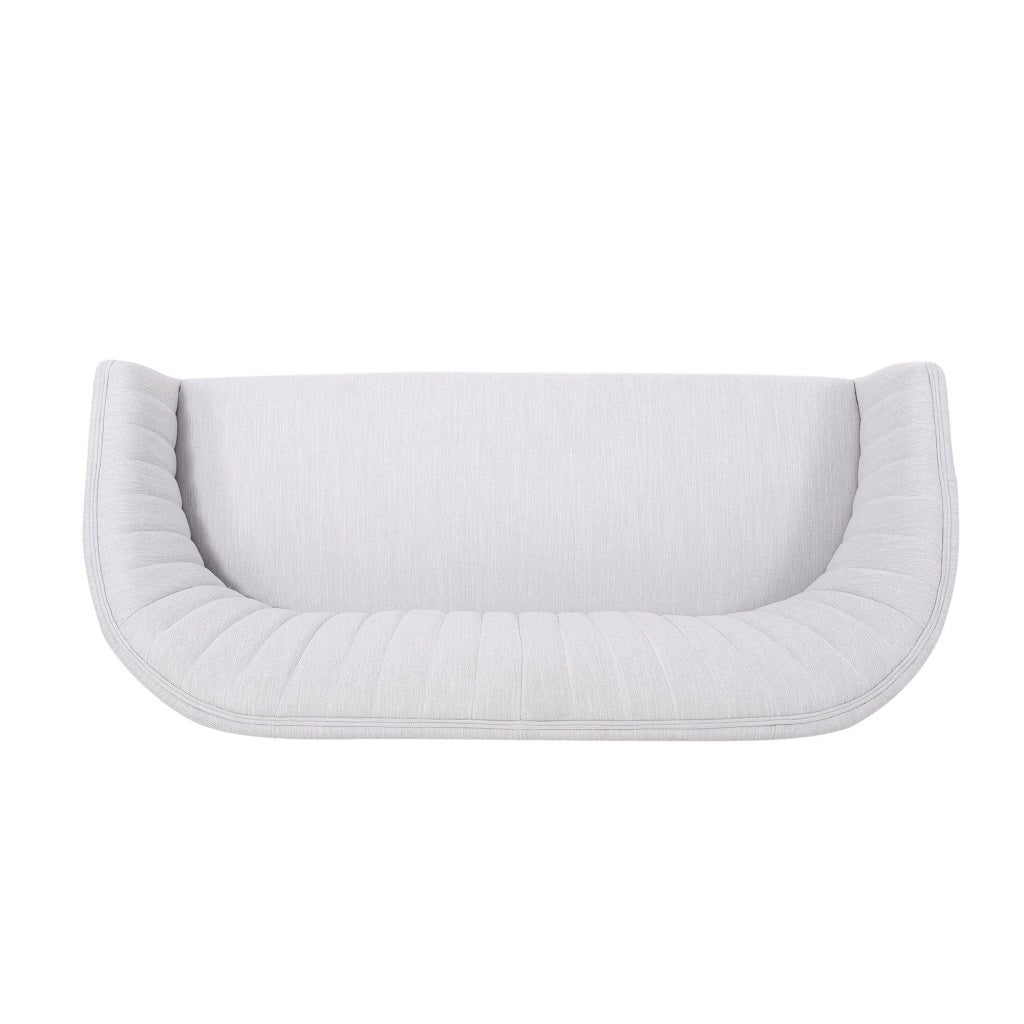 Deborah Mid-Century Fabric Loveseat