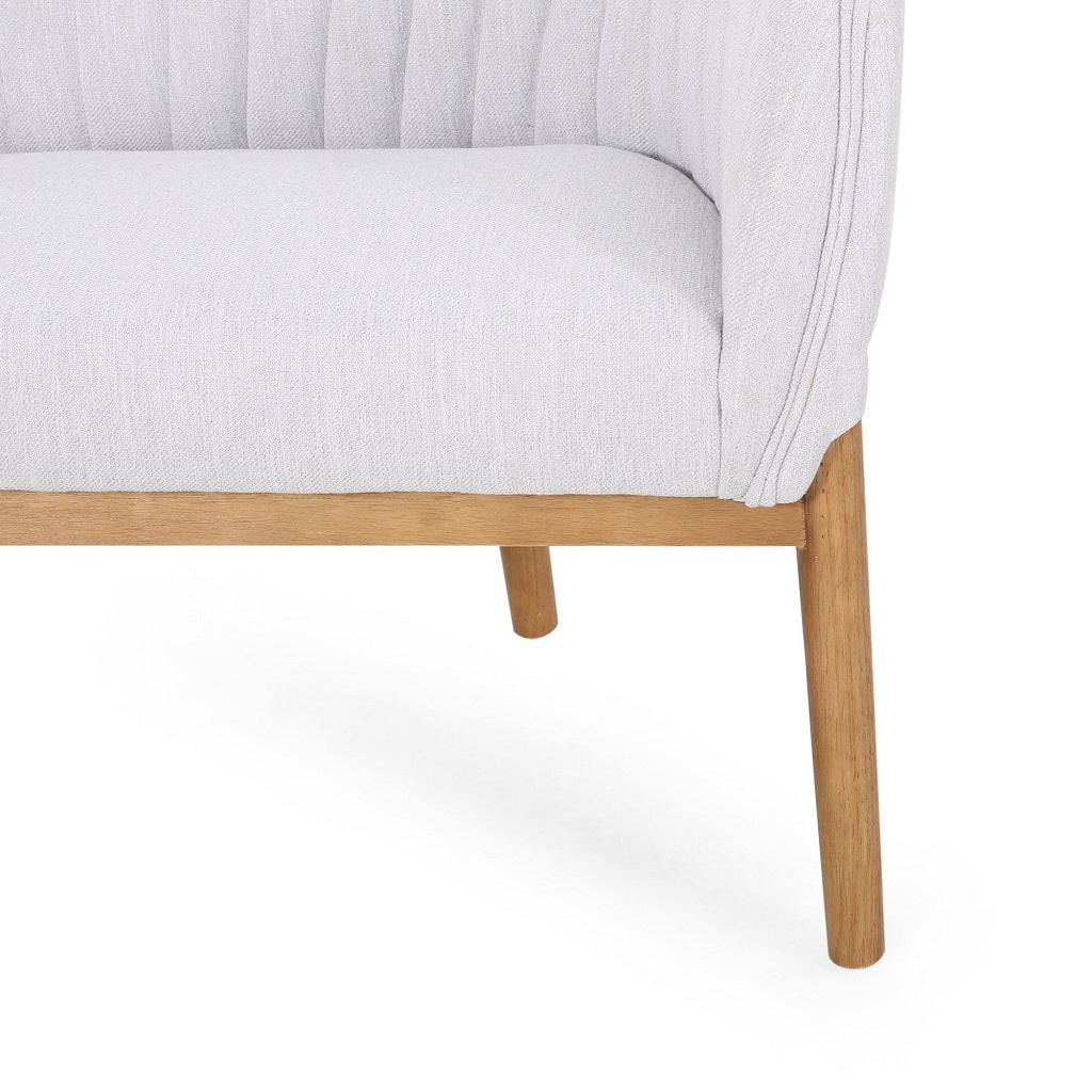 Deborah Mid-Century Fabric Loveseat