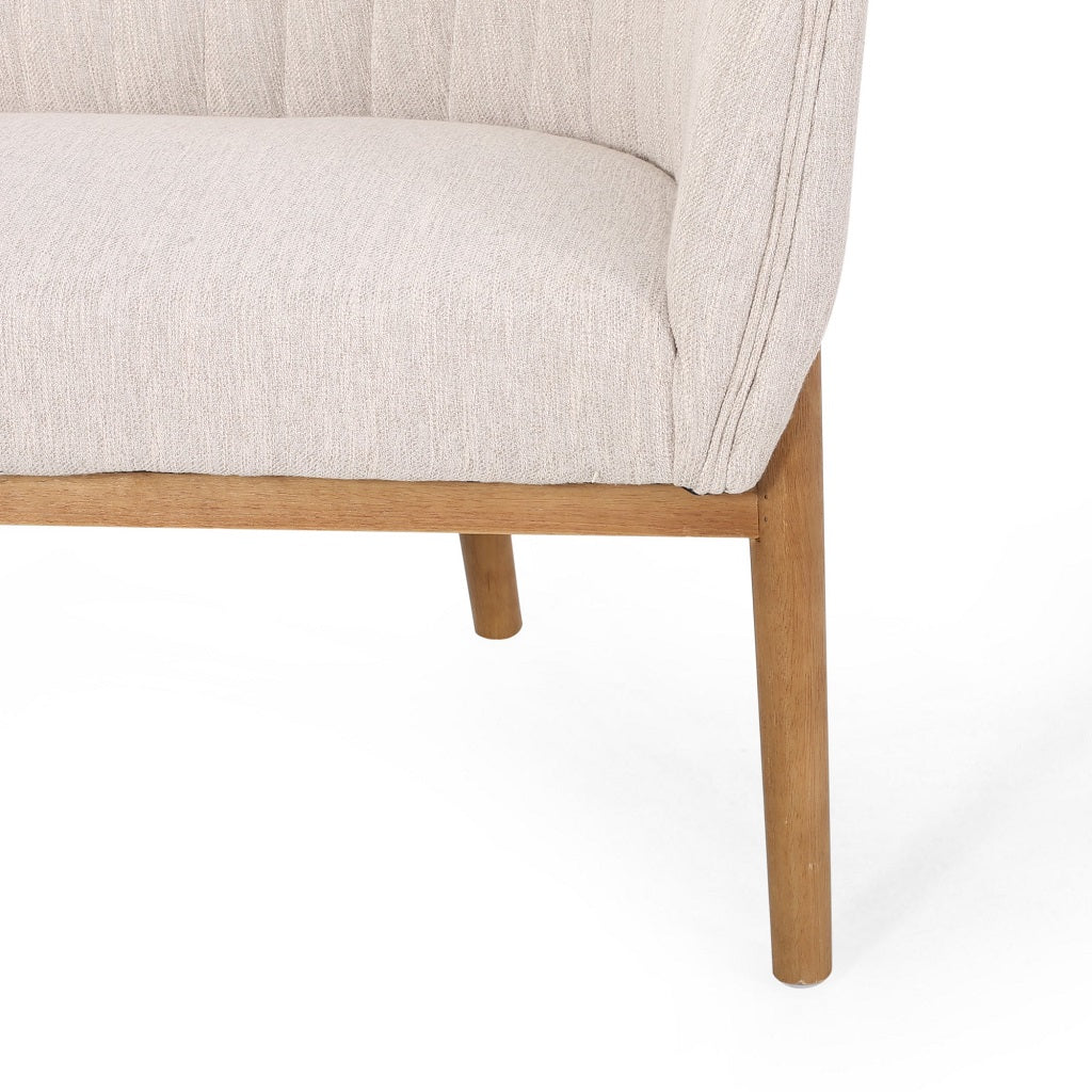 Deborah Mid-Century Fabric Loveseat