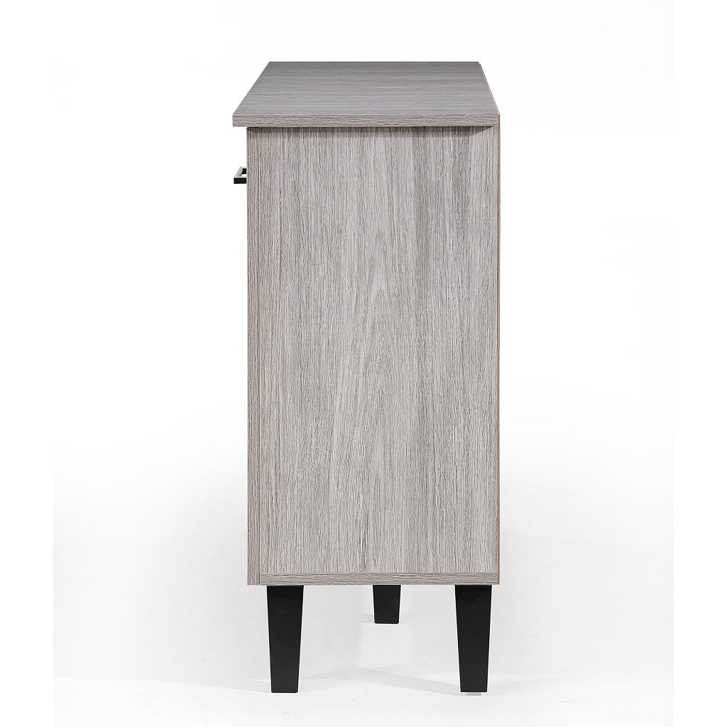 Emilia Mid Century Modern Finished Fiberboard Cabinet