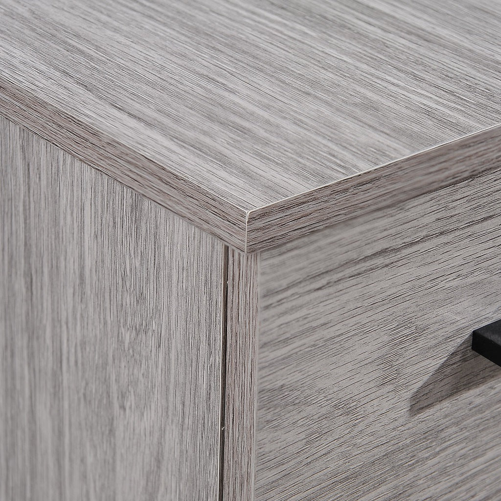 Emilia Mid Century Modern Finished Fiberboard Cabinet