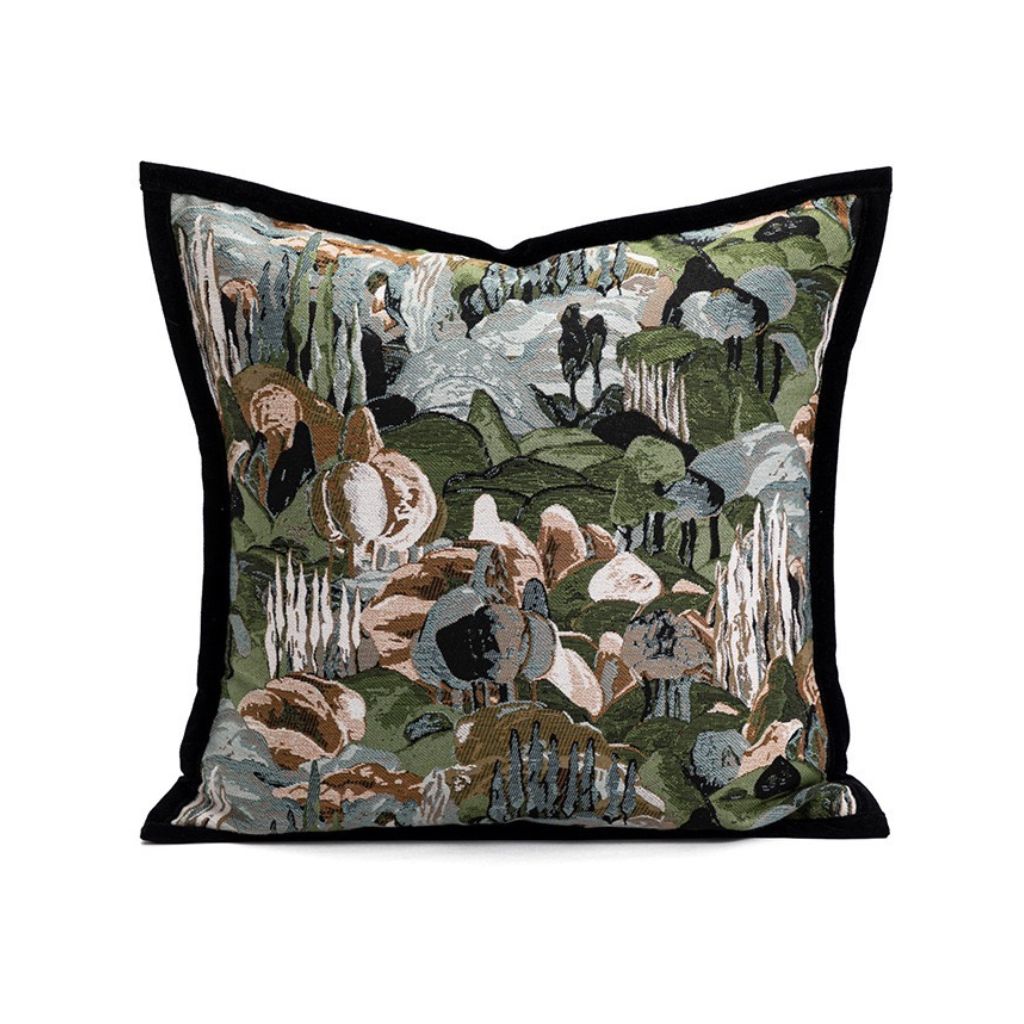 Enchanted Forest Throw Pillow Cover