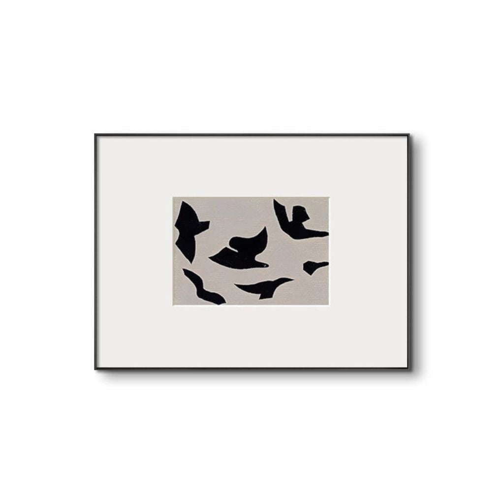 Flight of Shadows Aluminium Framed Print