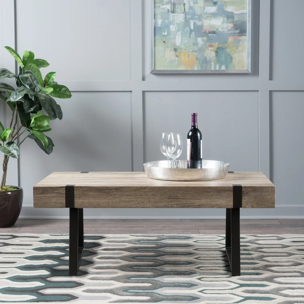 Genwa Canyon Grey Wood Coffee Table