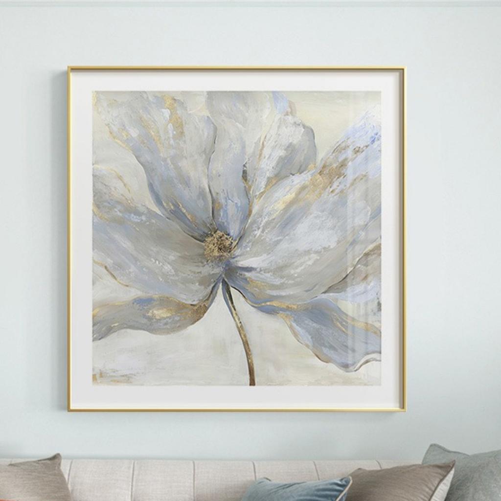 Golden Champa in Mist Framed Print