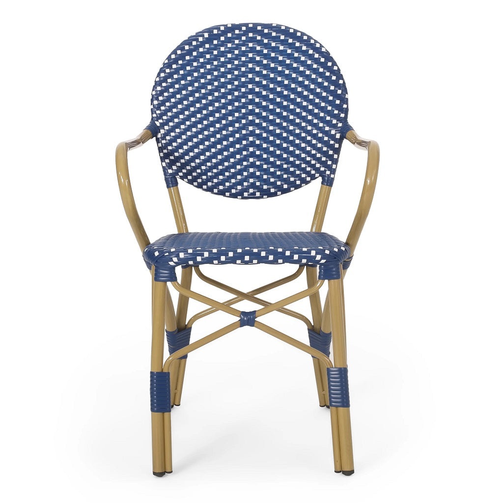 Groveport Outdoor Aluminum French Bistro Set