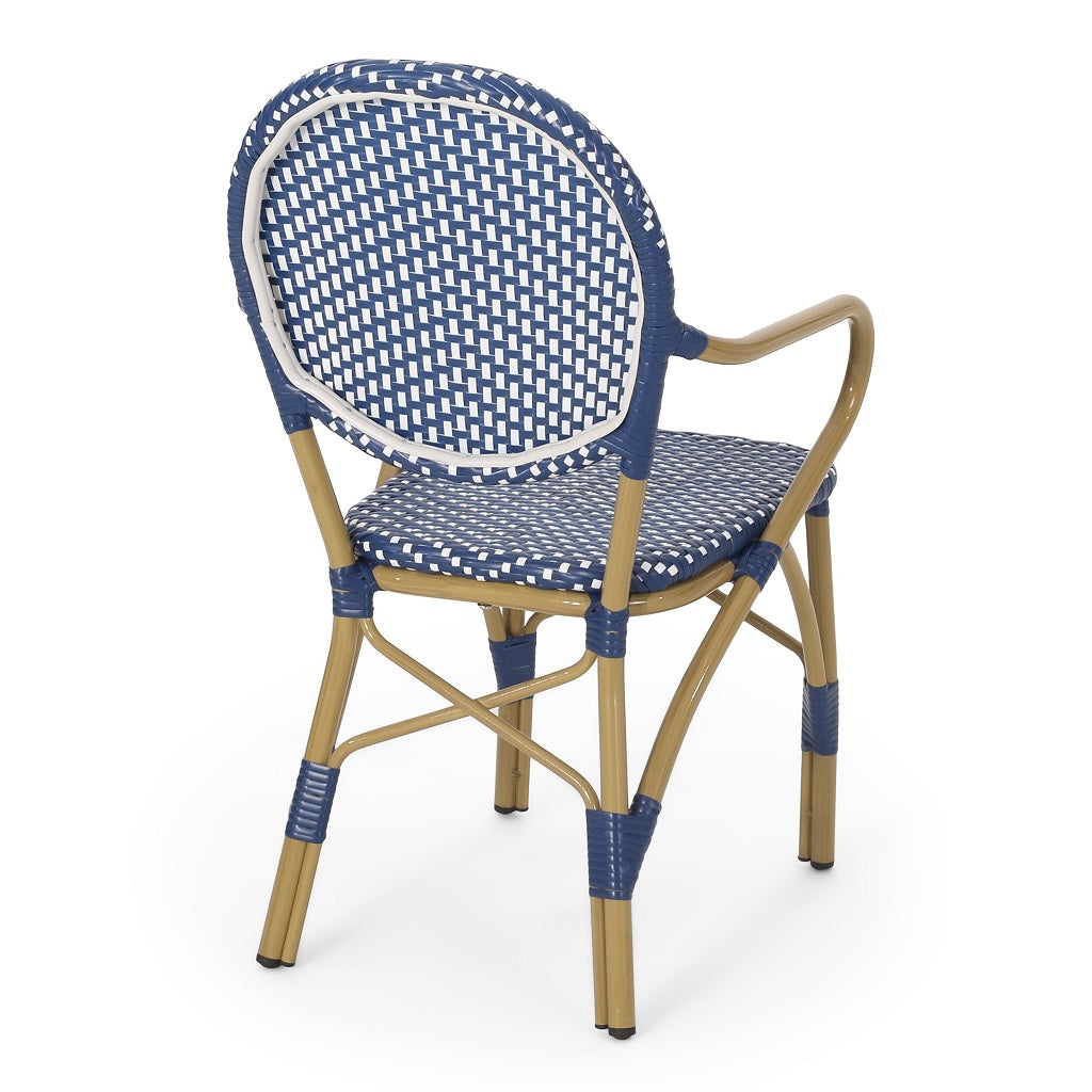 Groveport Outdoor Aluminum French Bistro Set