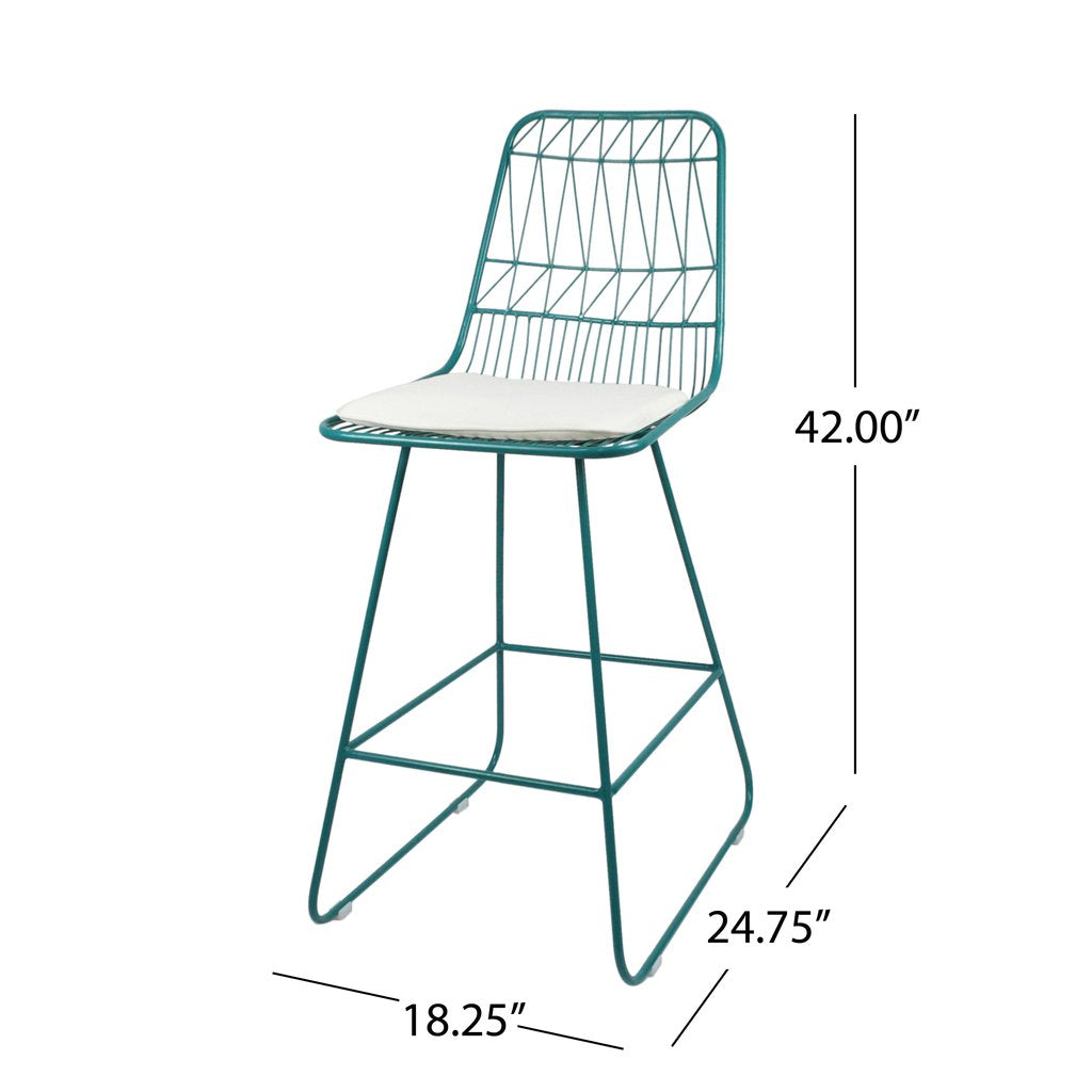 Hedy Outdoor Counter Stool (Set of 2)