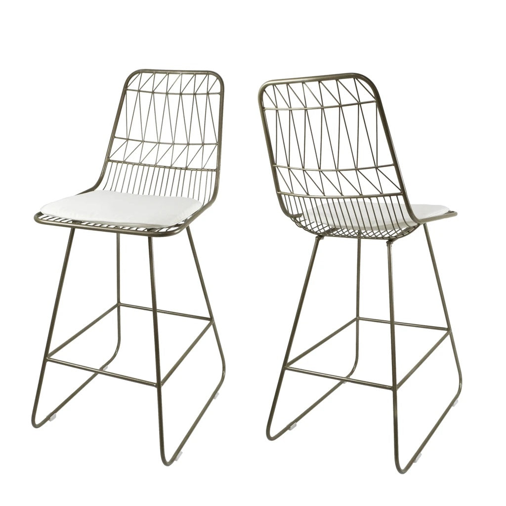 Hedy Outdoor Counter Stool (Set of 2)