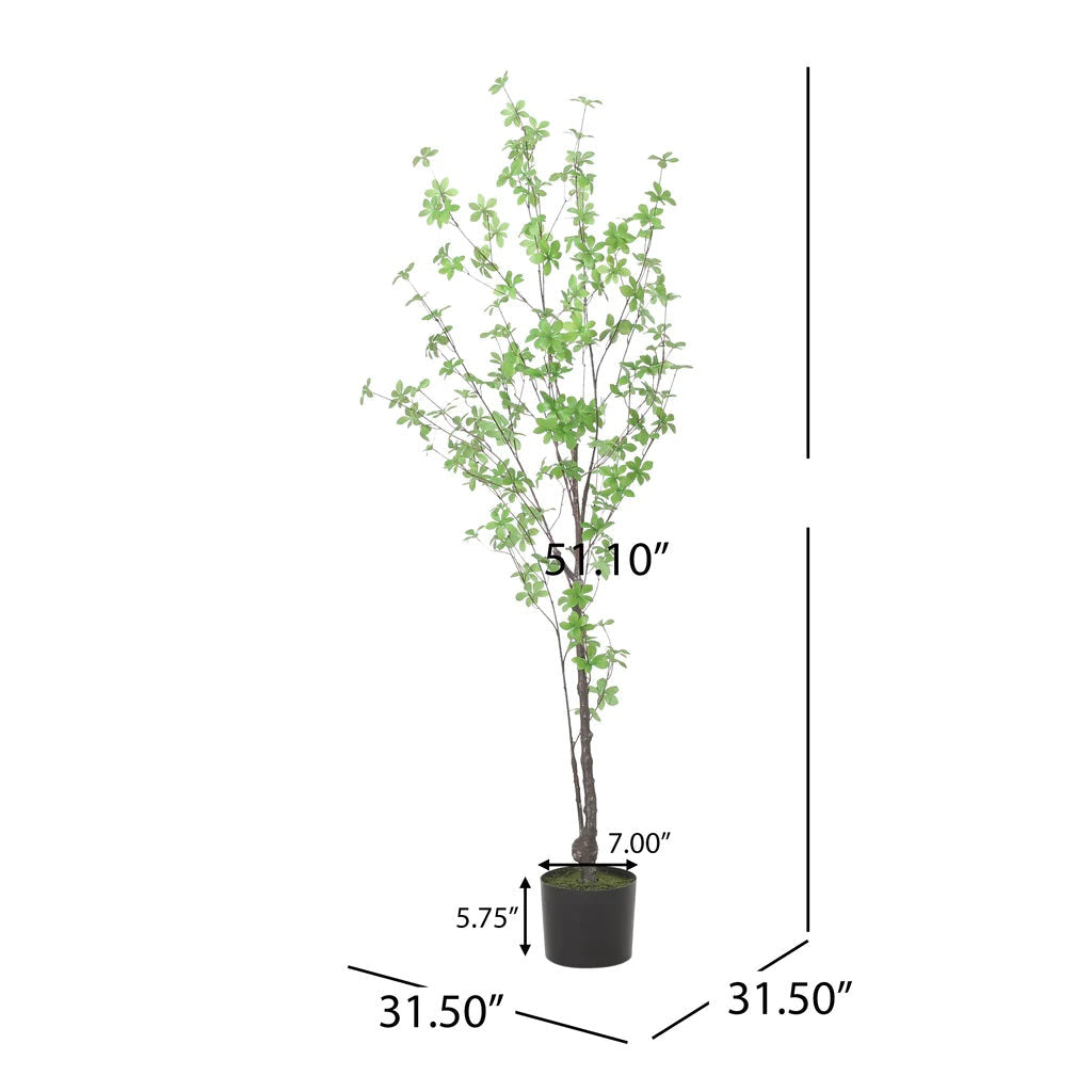 Monadnock 4' x 2.5' Artificial Enkianthus Tree