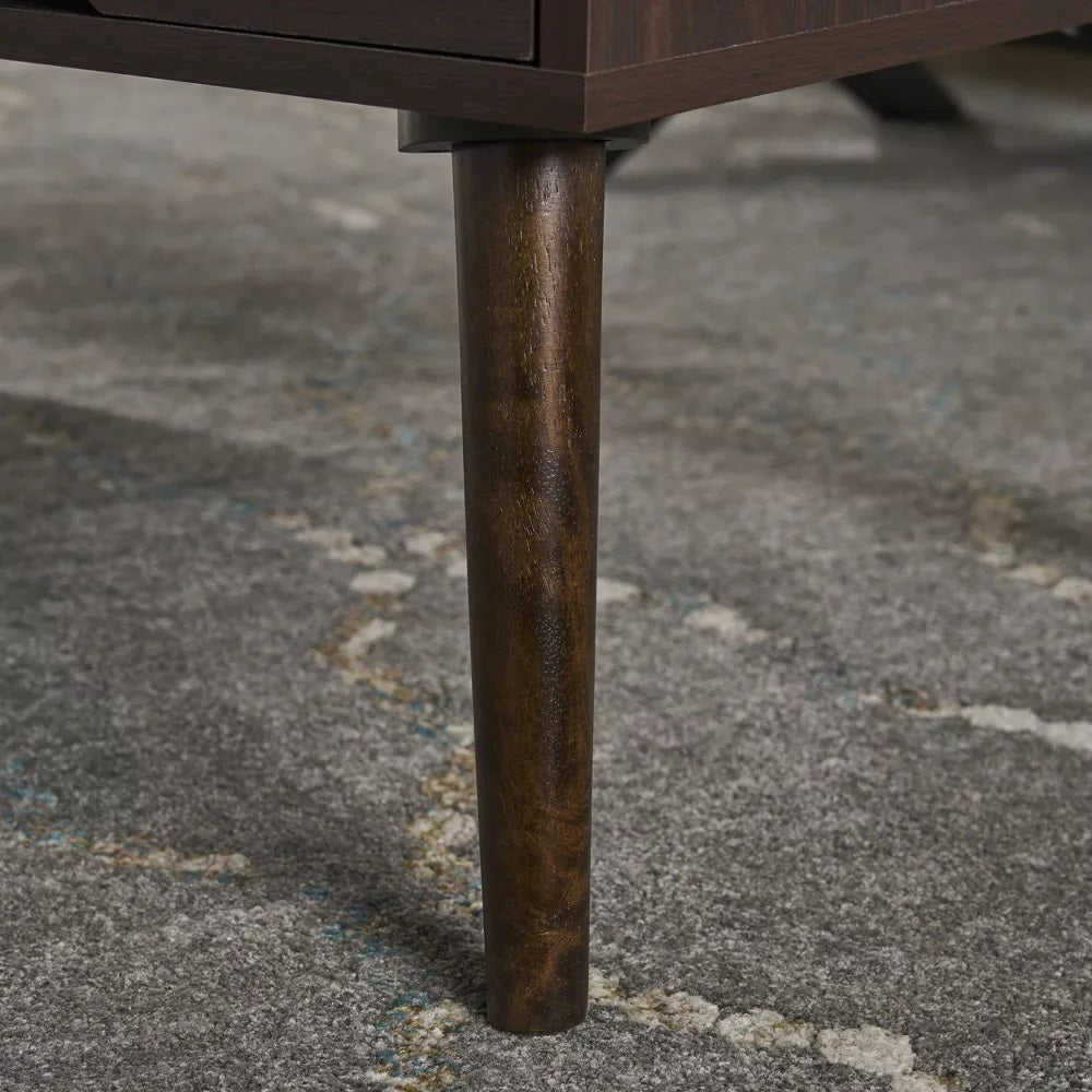 Naomi Mid Century Modern Finished Fiberboard Coffee Table