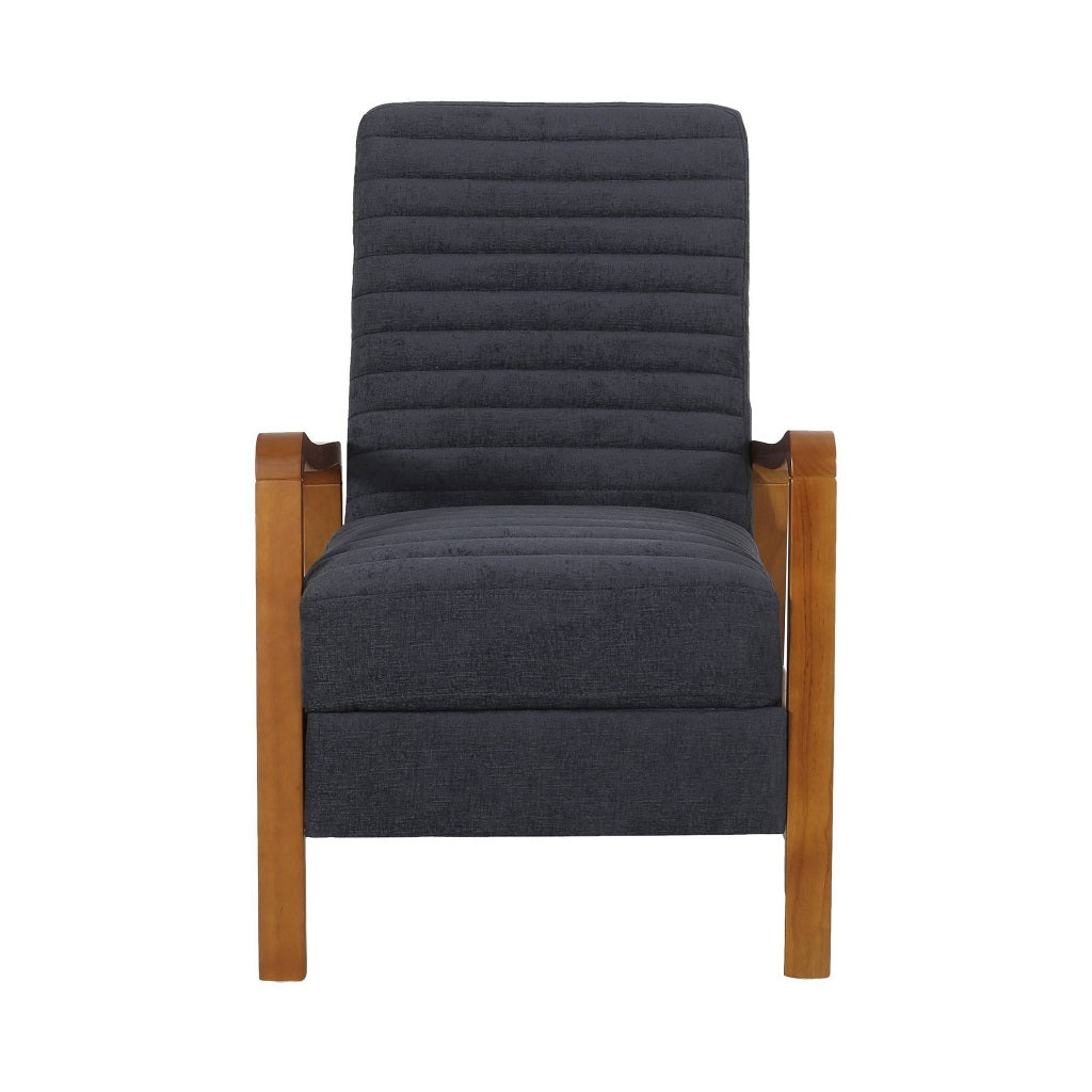 Neihart Contemporary Fabric Channel Stitch Pushback Recliner