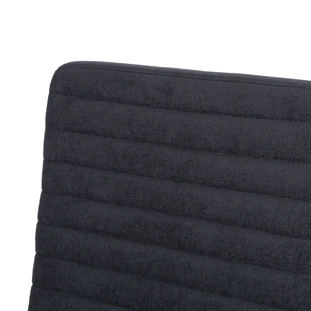Neihart Contemporary Fabric Channel Stitch Pushback Recliner