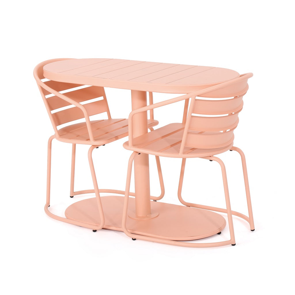 Santa Monica Outdoor Finished Iron Bistro Set
