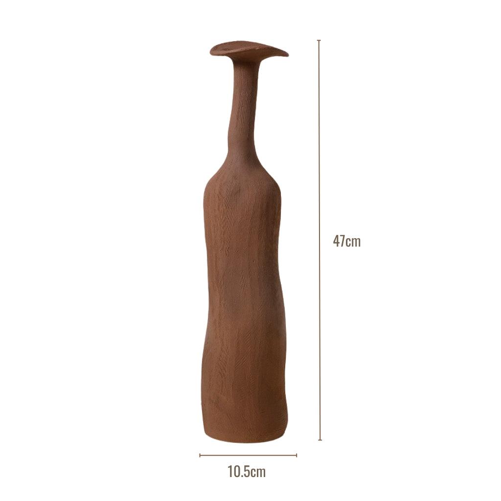 Tall Abstract Bud Ceramic Vases (Set of 3)