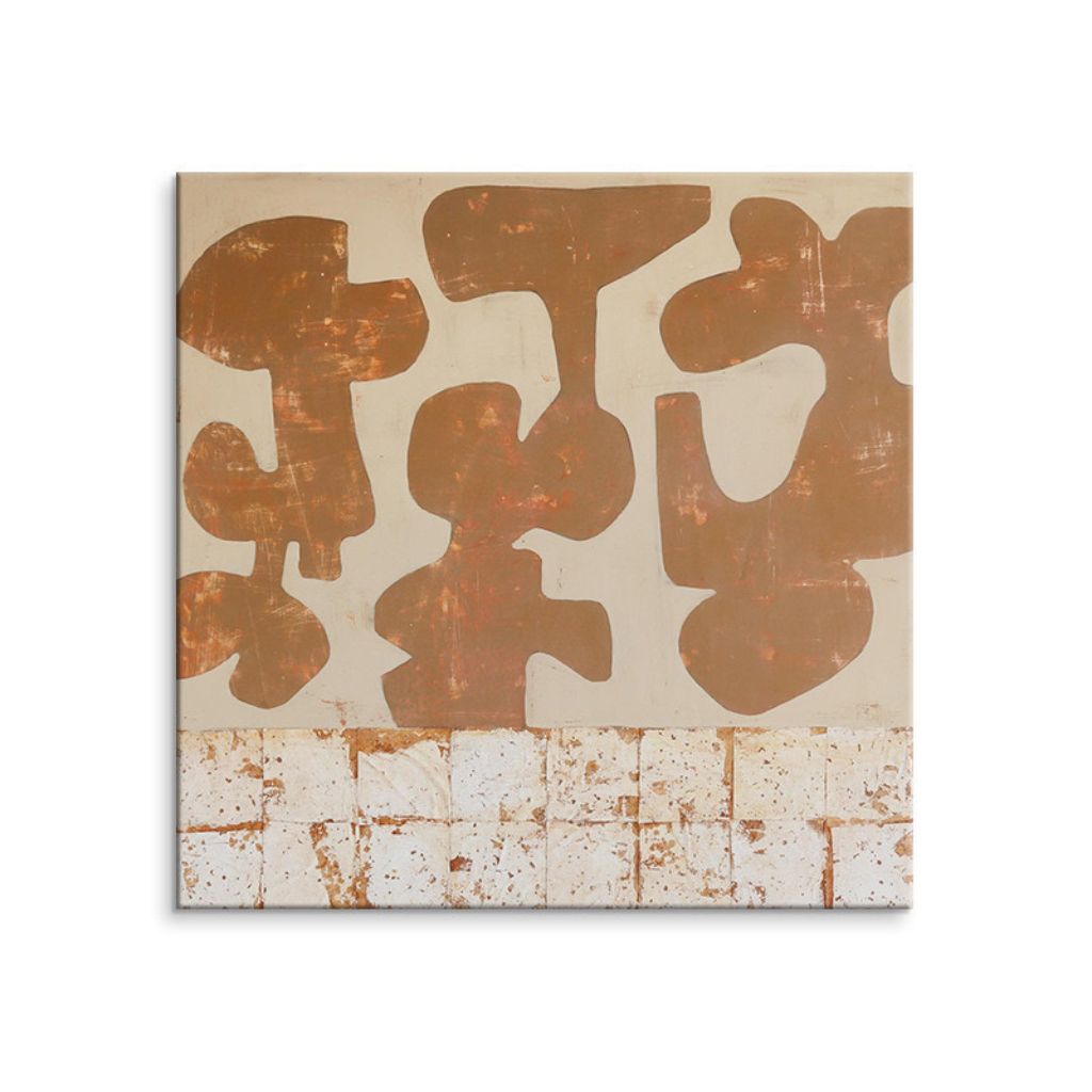 Terracotta Mosaic Wall Art Framed Print