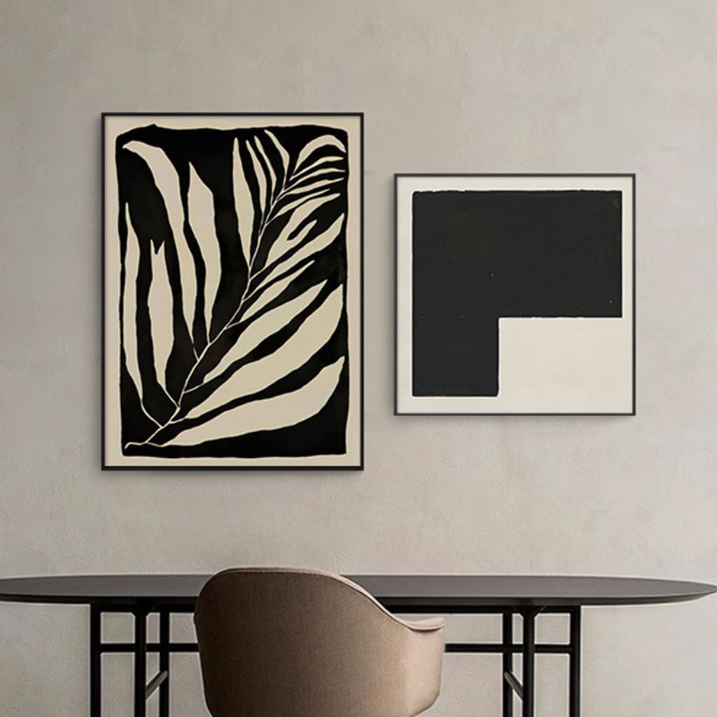The Leaf Framed Canvas Print