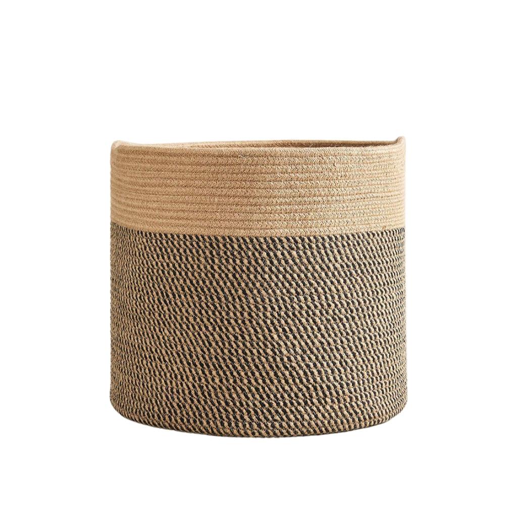 Wide Cotton Rope Laundry Basket