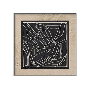 Abstract Botanical Framed Print