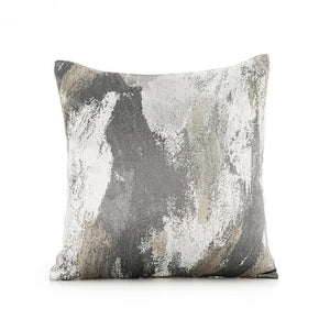 Abstract Clouds Jacquard Pillow Cover