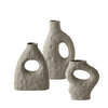 Abstract Sculptural Ceramic Vases (Set of 3)