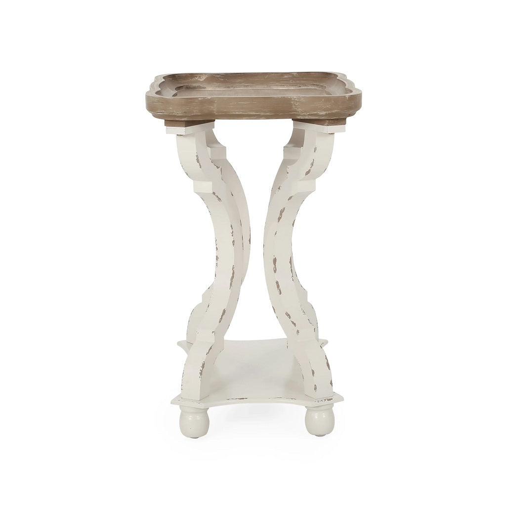 Andrew French Country Accent Table with Rectangular Top