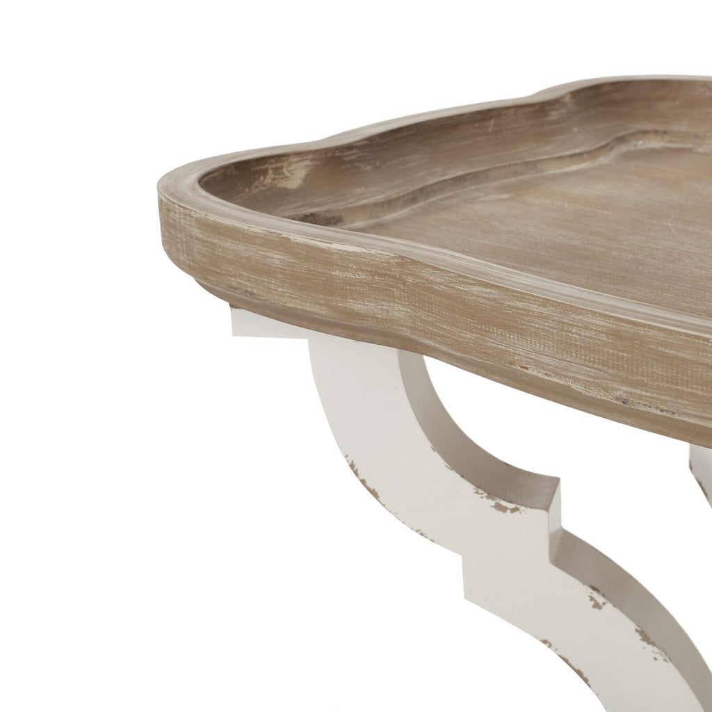 Andrew French Country Accent Table with Rectangular Top