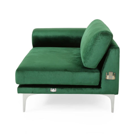 Image of Annagrace Modern Glam 4 Seater Velvet Sofa