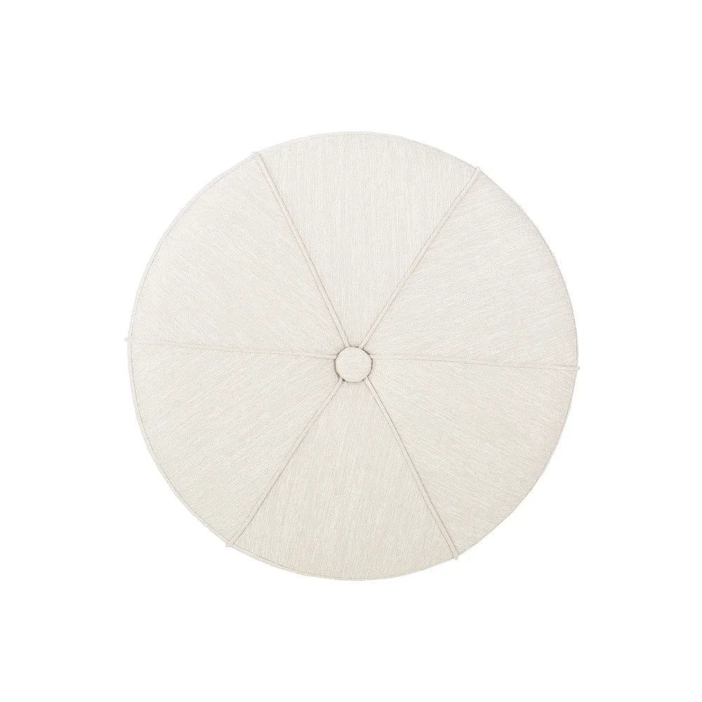 Bergeson Fabric Upholstered Round Ottoman