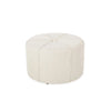 Bergeson Fabric Upholstered Round Ottoman