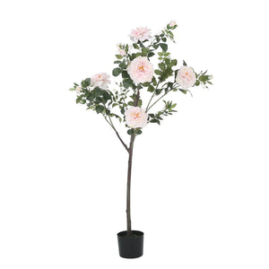 Bergweg 5' x 2.3' Artificial Rose Tree