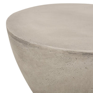 Billion Outdoor Lightweight Concrete Side Table