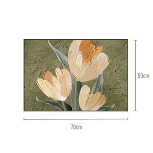 Blooming Tulips Framed Print
