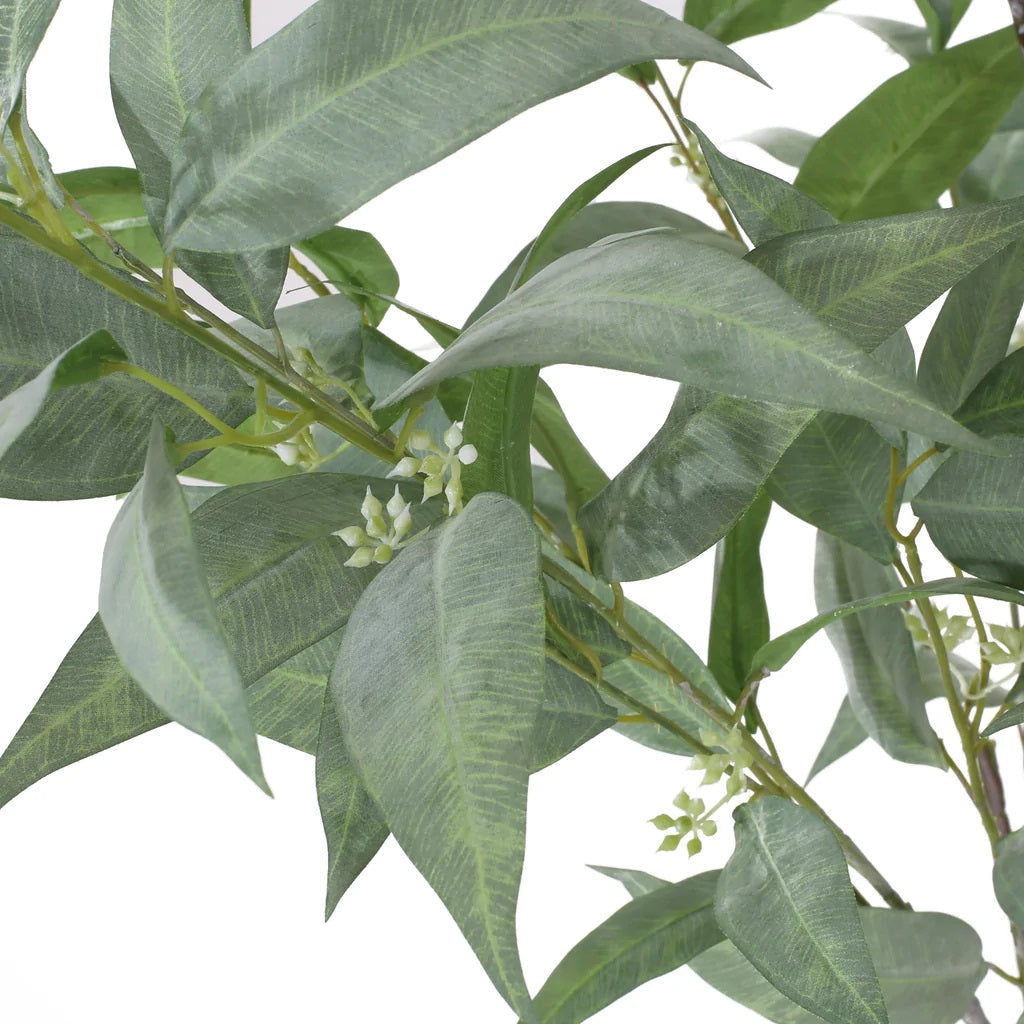 Bowrun 6.5' x 2.8' Artificial Eucalyptus Leaf Tree