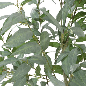 Bowrun 6.5' x 2.8' Artificial Eucalyptus Leaf Tree