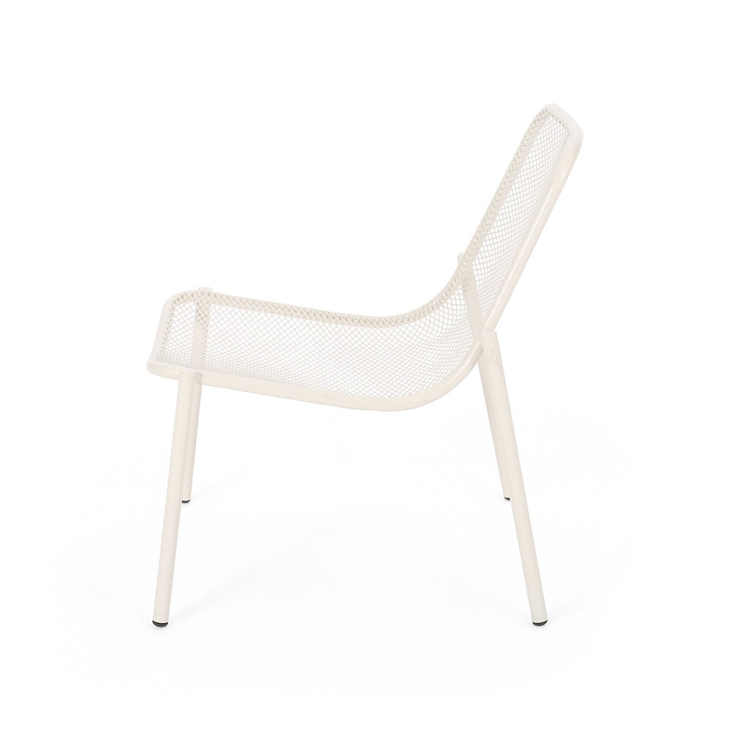 Brenner Outdoor Modern Dining Chair (Set of 2)