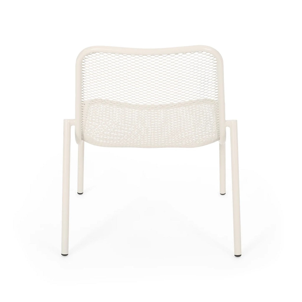 Brenner Outdoor Modern Dining Chair (Set of 2)