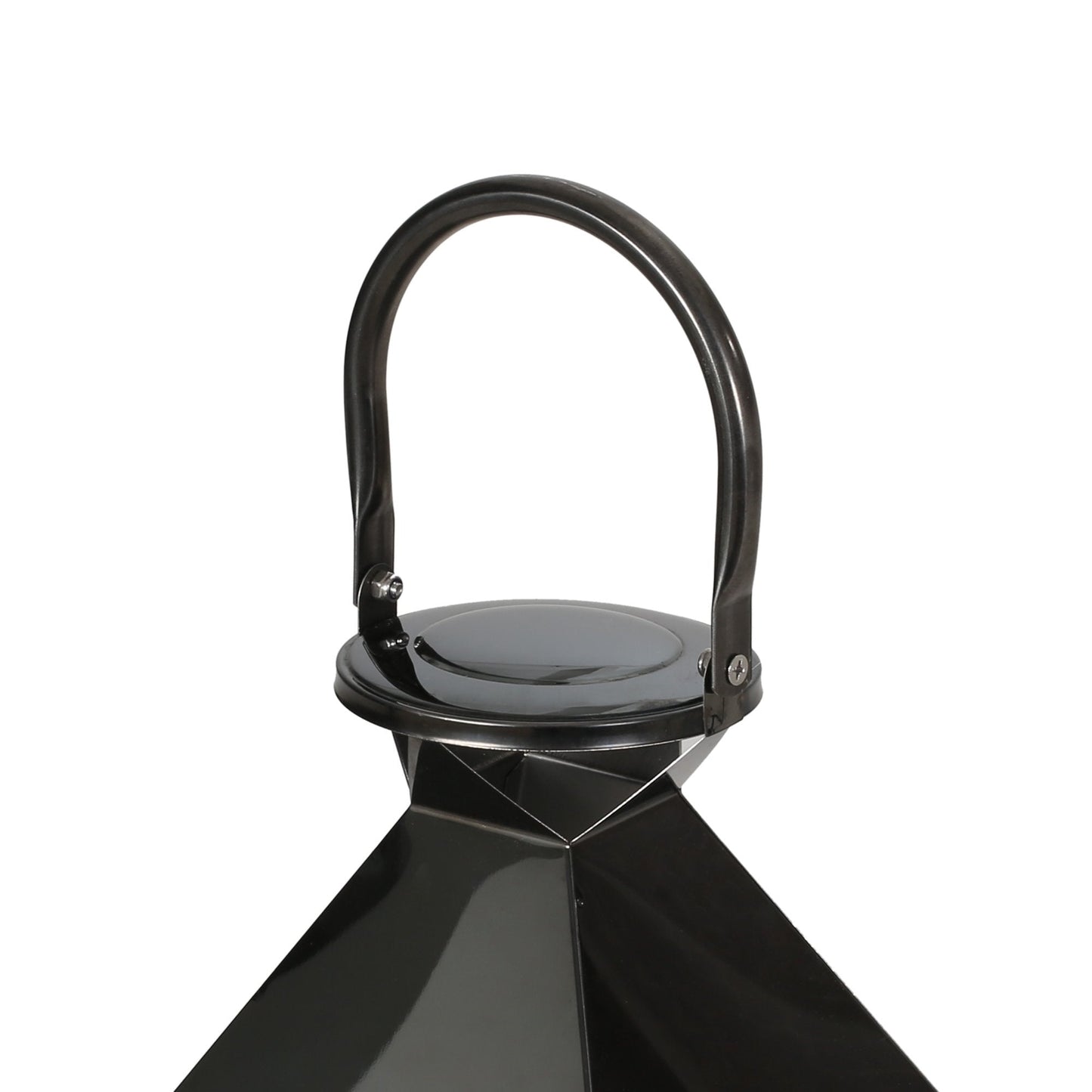 Briar 16" Modern Outdoor Stainless Steel Lantern