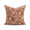 Brown Cave Art Throw Pillow Cover