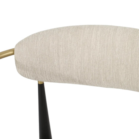 Image of Camas Modern Fabric Upholstered Counter Stools, Set of 2