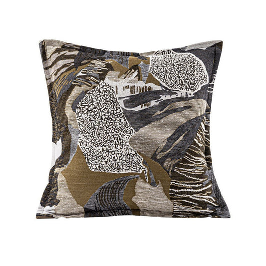Camouflage Cabin Throw Pillow Cover