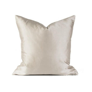 Champagne Gold Banana Leaf Pillow Cover