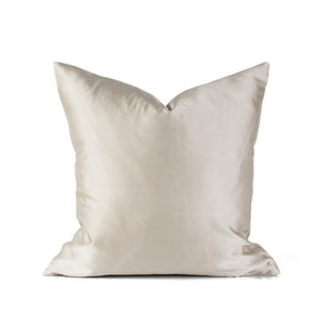 Champagne Gold Hairline Chevron Pillow Cover